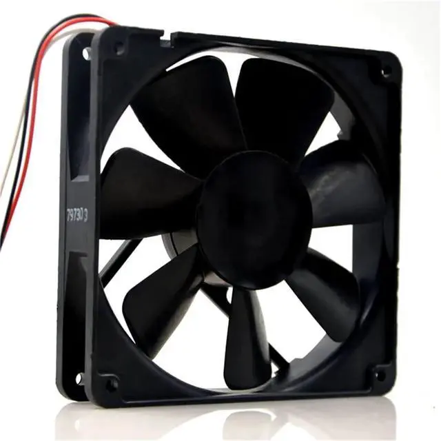 Alt view image 5 of 5 - for Flow Max 4710NL-05W-B19 24V 0.1A 1550RPM 12cm 12025 120x120x25mm Double Ball Bearing Cooling Fan