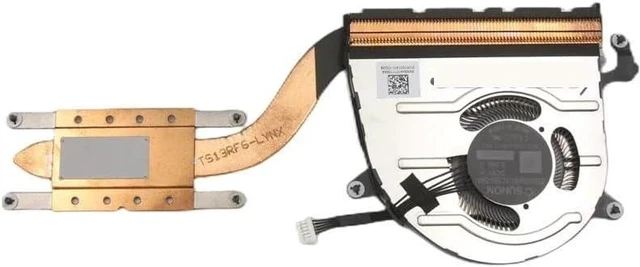 Alt view image 3 of 5 - CPU Cooling Fan Cooler Heatsink Radiator for Lenovo for Thinkpad X13 Yoga Gen 2 Laptop 5H41C81978 5H41C81979