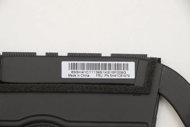 Alt view image 5 of 5 - CPU Cooling Fan Cooler Heatsink Radiator for Lenovo for Thinkpad X13 Yoga Gen 2 Laptop 5H41C81978 5H41C81979