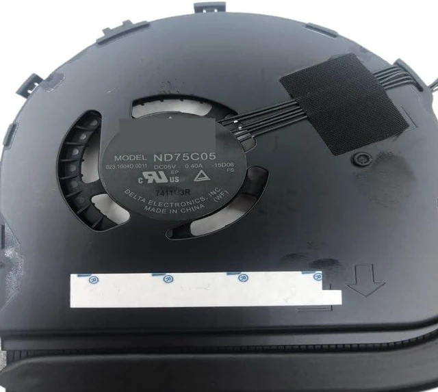 Alt view image 4 of 4 - for Lenovo for ThinkPad T560 P50S Heatsink CPU Cooler Cooling Fan Indenpent Graphics 00UR842 00UR843