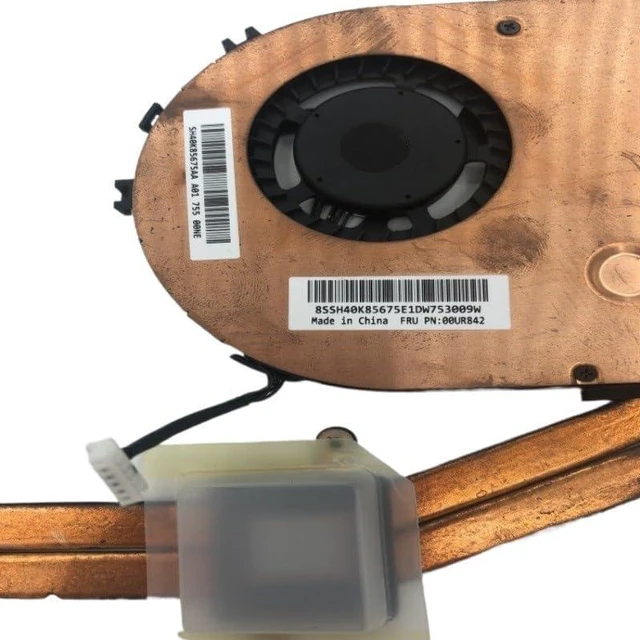 Alt view image 3 of 4 - for Lenovo for ThinkPad T560 P50S Heatsink CPU Cooler Cooling Fan Indenpent Graphics 00UR842 00UR843