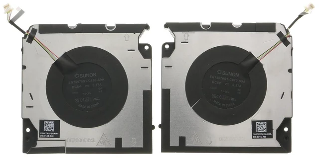 Main image of CPU+GPU Cooling Fan Replacement for Dell Precision 5680 M5680 0C7W1C, DC2800138SL, EG75070S1-C860-S9A, 0TM2DW, DC2800139SL, EG75070S1-C870-S9A