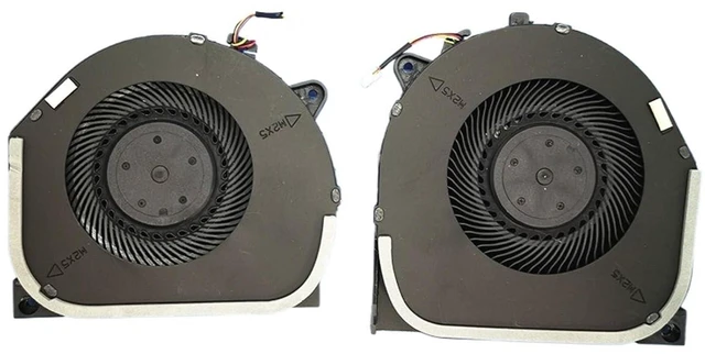 Alt view image 3 of 7 - Computer Fans CPU Cooling Fan for Y7000 Y530 Y530-15ICH DFS200105BR0T Notebook PC GPU Cooler Radiato4 Wire(CPU Fan)