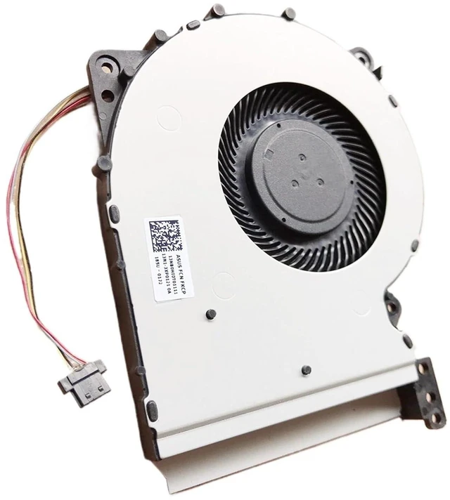 Alt view image 3 of 6 - CPU Cooling Fan Cooler for Y5000U A407U Y4000U f507u X407U X507U X507LA X507MA DFS561405PL0T