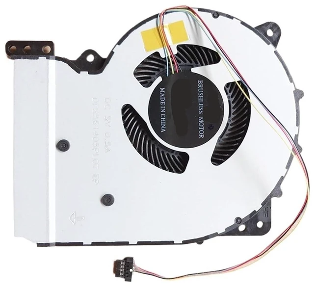 Alt view image 6 of 6 - CPU Cooling Fan Cooler for Y5000U A407U Y4000U f507u X407U X507U X507LA X507MA DFS561405PL0T