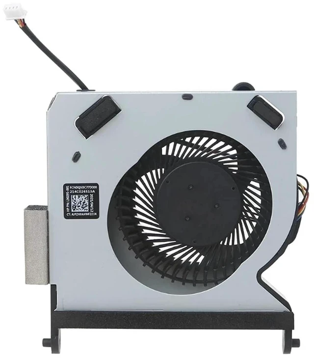 Alt view image 3 of 5 - Computer Cooler Radiator for EliteDesk 400 G6 TPC-Q072-DM DC12V 0FM6J0000H DFS2009121E0T M17800-001 L90295-001 Cooling Fan