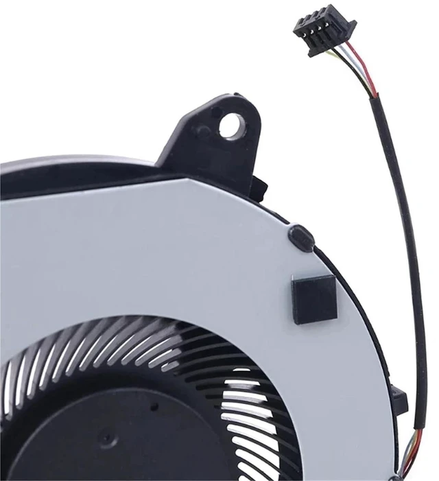Alt view image 3 of 6 - Laptop CPU Cooling Fan Cooler Radiator for X409 X409F X409FA X409FJ X509 X509FB A509FB DFS561405PL0T FLM0 DC 5V 0.5A