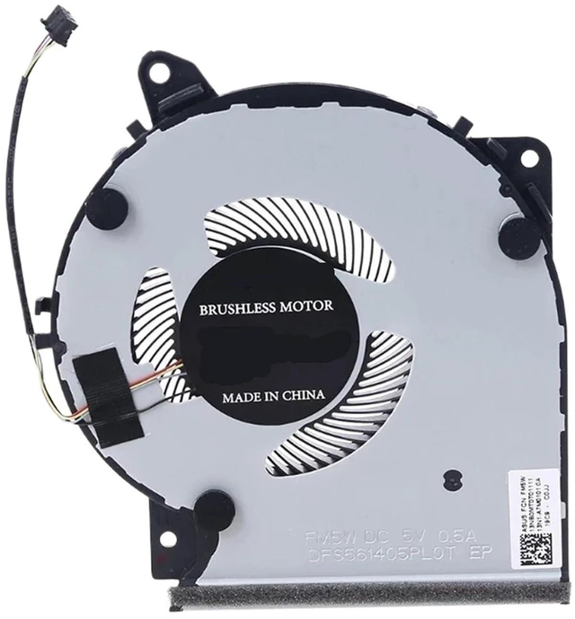 Main image of Laptop CPU Cooling Fan Cooler Radiator for X409 X409F X409FA X409FJ X509 X509FB A509FB DFS561405PL0T FLM0 DC 5V 0.5A