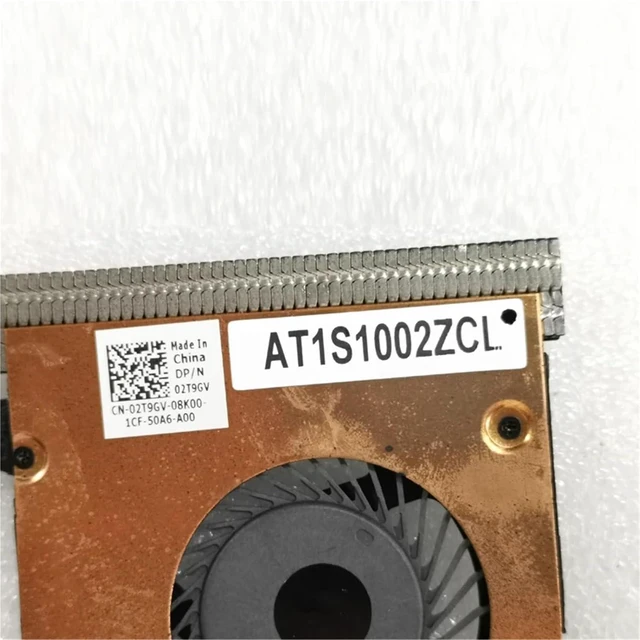 Alt view image 3 of 4 - 02T9GV for 7480 E7480 7490 E7490 Laptop CPU Cooling Fan Cooler Fan 2T9GV CN-02T9GV AT1S1002ZAL