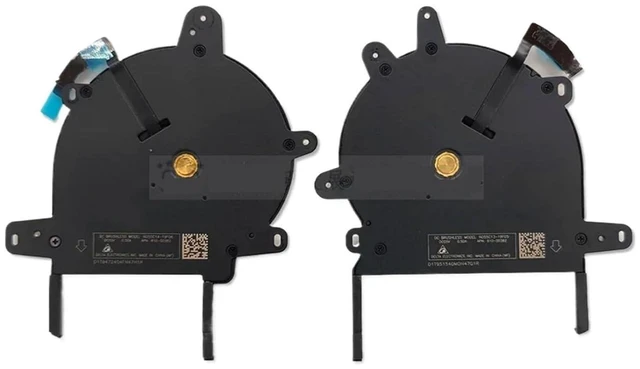 Alt view image 2 of 2 - A2251 CPU Cooling Fan for Pro Retina 13" Laptop Fan Cooler 610-00383 ND55C14-19F06 610-00382 ND55C13-19F05 2020 Year