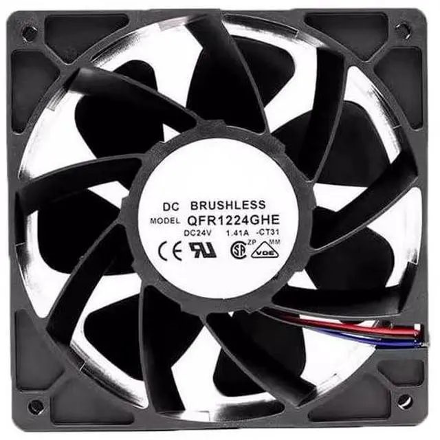 Main image of Cooling Fan for Delta QFR1224GHE-CT31 120 * 120 * 38MM DC24V 1.41A 3lines