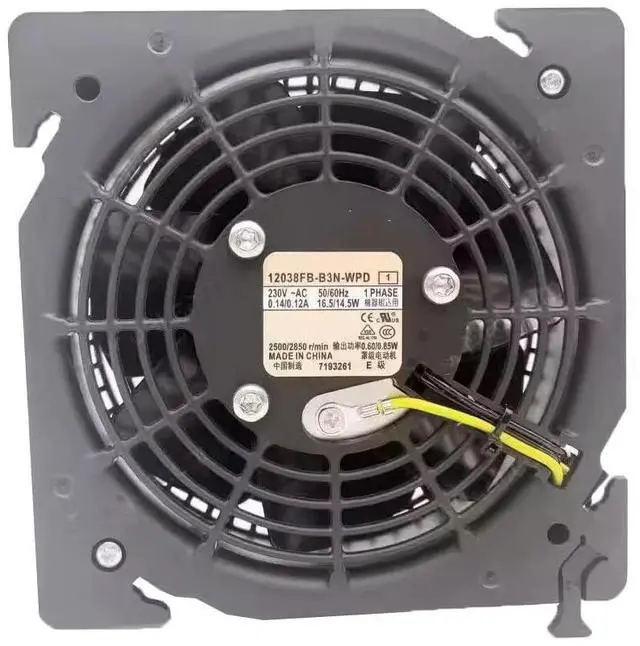 Main image of Cooling Fan for NMB 12038FB-B3N-WPD 230VAC 3Lines