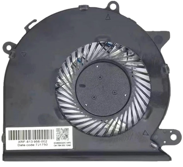 Alt view image 2 of 2 - 1Pcs CPU Cooling Fan for 15-CD 15-cd027ax 15-cd028ax 15-cd029ax 15-cd073tx 15-cd075tx 15-cd040wm 17-AR 17-AR007CA 17-