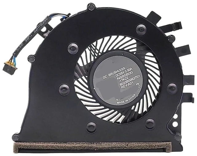 Main image of Laptop CPU Cooling Fan Cooler for TPN-I133 17-by NS85B00 17K22 6033B0062701 DC 5V