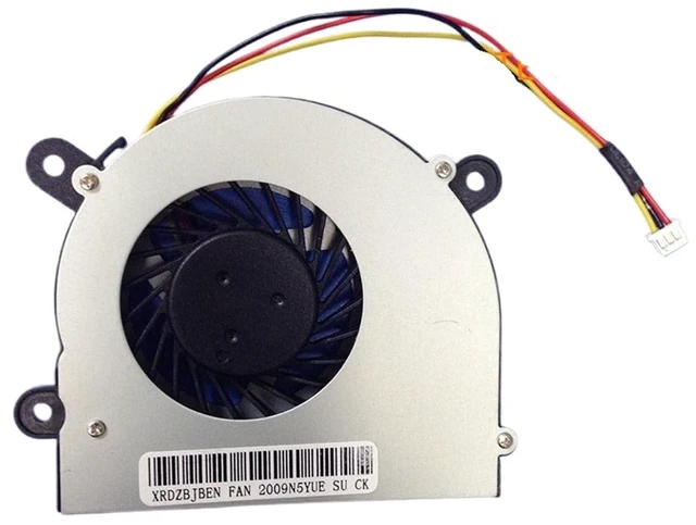 Alt view image 2 of 4 - 1Pcs Laptop CPU Cooling Fan Cooler Fan for S6000 X600 CLEVO 7872 C4500 Fan AB6505HX-J03 AB6605HX-J03 6-31-W25HS-100 BS5005HS-U89