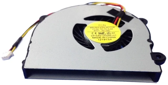 Alt view image 3 of 4 - 1Pcs Laptop CPU Cooling Fan Cooler Fan for S6000 X600 CLEVO 7872 C4500 Fan AB6505HX-J03 AB6605HX-J03 6-31-W25HS-100 BS5005HS-U89