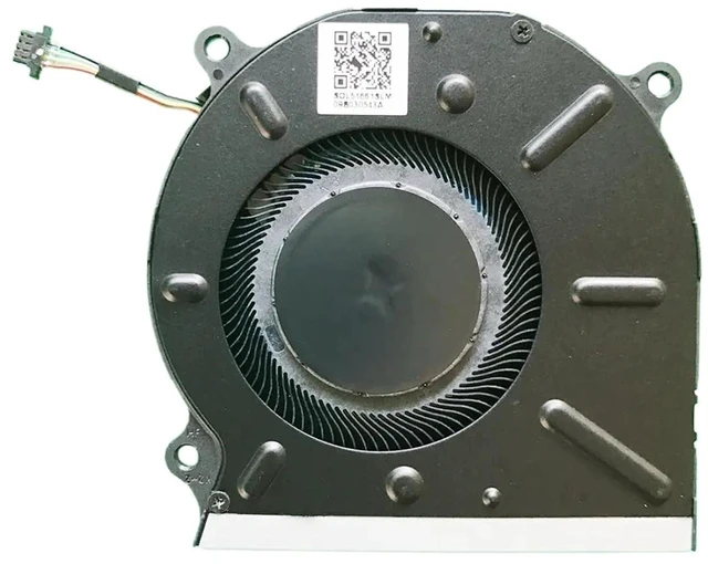 Alt view image 2 of 4 - CPU Cooling Fan for MateBook 13 14 HNL-WFQ9 WDQ9 WFP9 EG60050S1-1C01C-S9A DC5V 4-Pin Cooler Fans