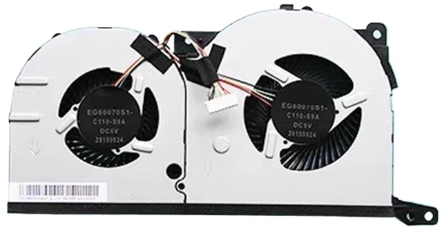 Main image of CPU Cooling Fan for Lenovo Legion Y700-17ISK Y700-14ISK 5F10K44758 EG60070S1-C110-S9A DC28000H4S0 Cooler Fans