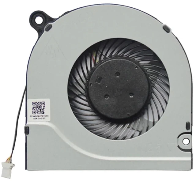 Alt view image 2 of 3 - CPU Cooling Fan Cooler for N19C3 Aspire 5 A515-43-R4RR Fans Heatsink Radiator NS85B11-18M22 DC05V