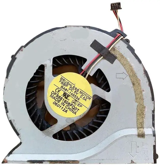 Main image of for NP550P5C NP550P7C Laptop Cooling Fan BA62-00766A KSB0805HB-BK2T BA81-16653A BA81-16653B FBBP DFS661605FQOT