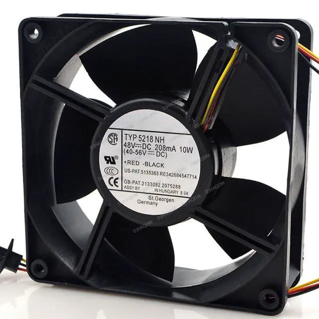 Main image of Compatible for TYP 5218 NH 5218NH 48V 10W 3-Wire Cooling Fan