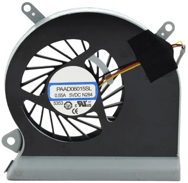 Main image of PAAD06015SL 0.55A 5VDC 3 pin A166 N284 Laptop CPU Cooler Fan for MSI GE60 16GA 16GC Series Notebook CPU Cooling Fans