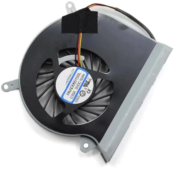 Alt view image 3 of 6 - PAAD06015SL 0.55A 5VDC 3 pin A166 N284 Laptop CPU Cooler Fan for MSI GE60 16GA 16GC Series Notebook CPU Cooling Fans