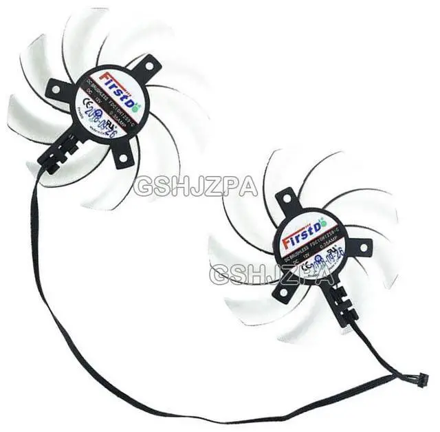 Alt view image 2 of 2 - Cooling Fan for GAINWARD FDC10H12S9-C 12V Compatible RTX 2060 Super Ghost