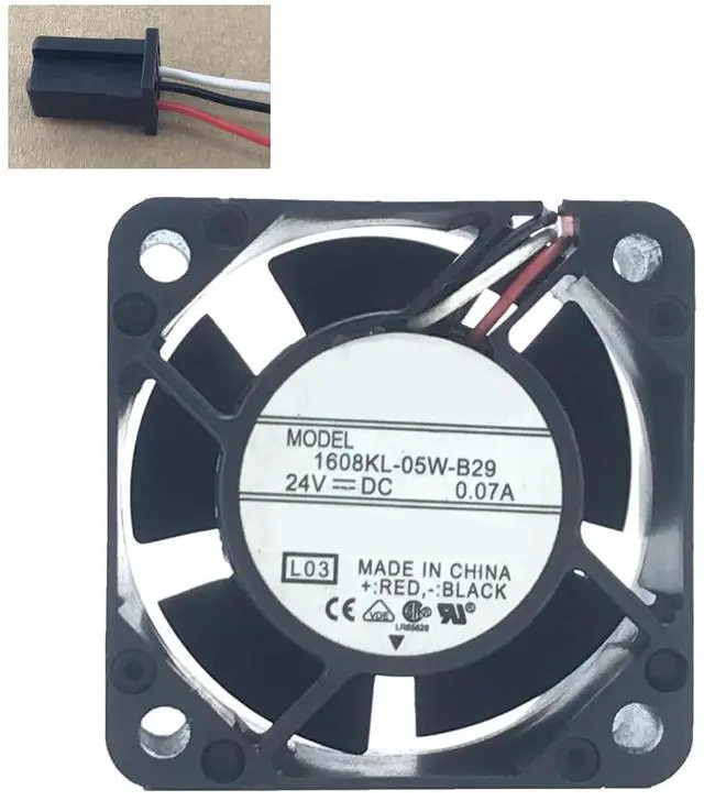 Main image of Cooling Fan for NMB-MAT 1608KL-05W-B29 40 * 40 * 15MM 24VDC 0.07A 3Lines