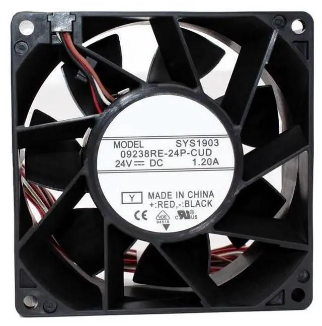 Main image of Cooling Fan for NMB 09238RE-24P-CUD 92 * 92 * 38MM 24VDC 1.20A 4Lines