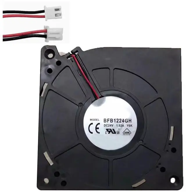 Main image of Cooling Fan for Delta BFB1224GH-Y6K 120 * 120 * 32MM DC24V 1.92A 2lines