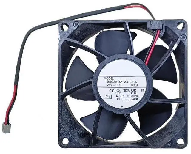 Main image of Cooling Fan for NMB 08025DA-24P-BA 80 * 80 * 25MM 24VDC 0.35A 2Lines