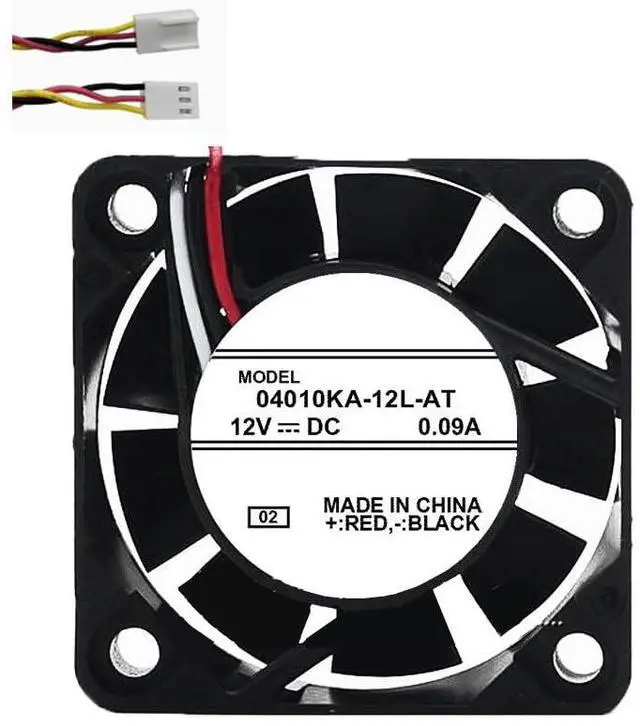 Main image of Cooling Fan for NMB-MAT 04010KA-12L-AT 40 * 40 * 10MM 12VDC 0.09A 3Lines