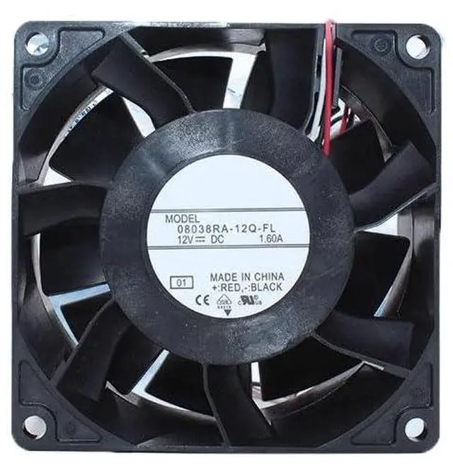Main image of Cooling Fan for NMB 08038RA-12Q-FL 80 * 80 * 38MM 12VDC 1.60A 3Lines