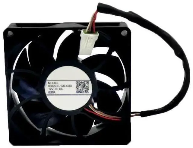 Main image of Cooling Fan for NMB 08025DE-12N-CUD 80 * 80 * 25MM 12VDC 0.25A 4Lines