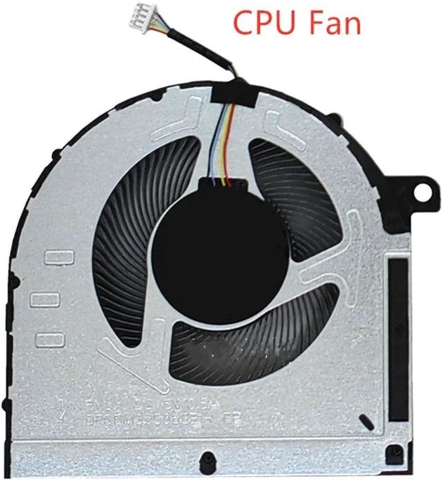 Alt view image 2 of 7 - Cooling Fan,Laptop CPU GPU Cooling Fan Coolers Radiator for Gaming 3-15ACH6 3-15IHU6 DC5V 0.5A 5H40S20422