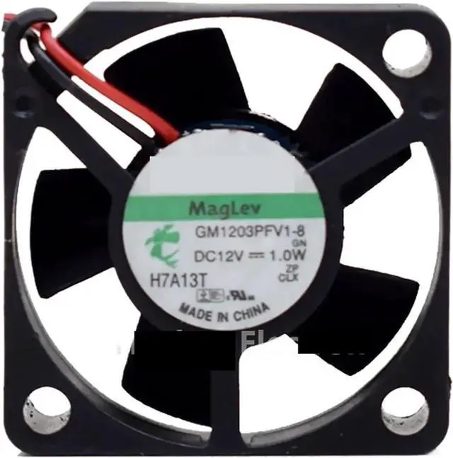 Alt view image 3 of 3 - for 12V 1.0W GM1203PFV1-8 3cm 2 line 3010 Magnetic Suspension Cooling Fan DIY Reprap