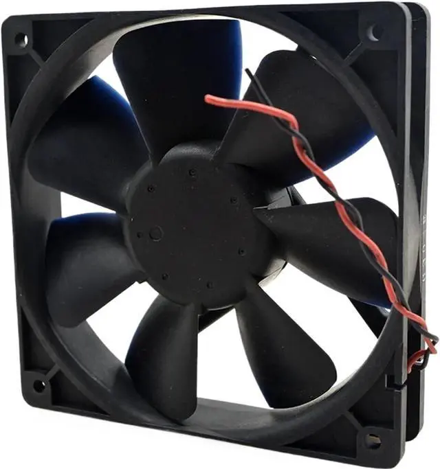 Alt view image 4 of 4 - 1pc for WFB1212H 12V 0.45A 3500RPM 12cm 12025 120x120x25mm Double Ball Bearing Cooling Fan