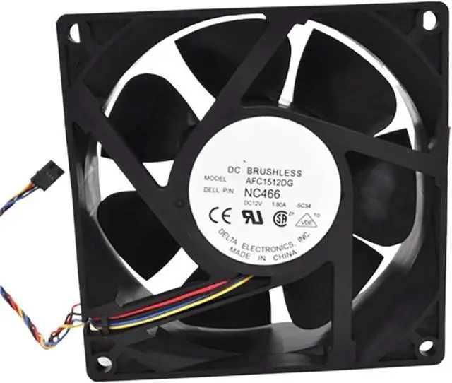 Main image of 1pc for AFC1512DG 12V 1.8A 3800RPM 15cm 15050 150x150x50mm Double Ball Bearing Cooling Fan
