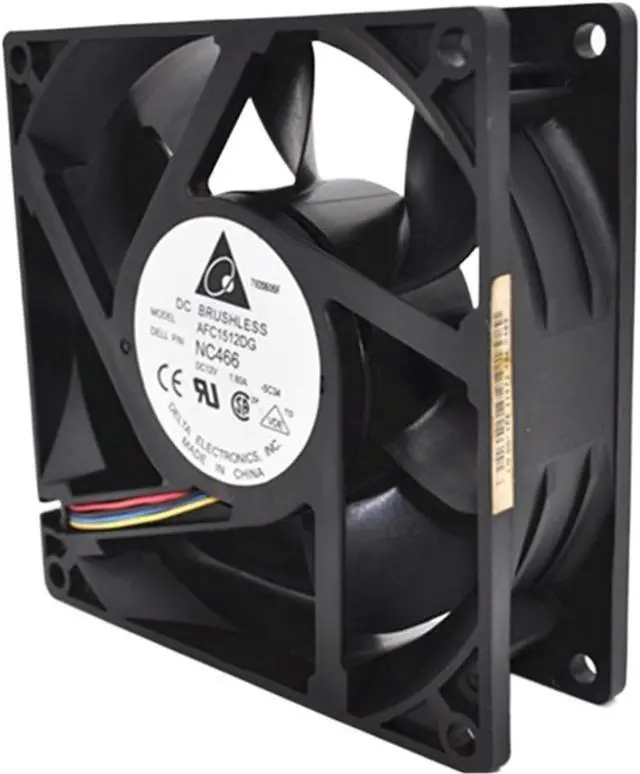 Alt view image 3 of 4 - 1pc for AFC1512DG 12V 1.8A 3800RPM 15cm 15050 150x150x50mm Double Ball Bearing Cooling Fan