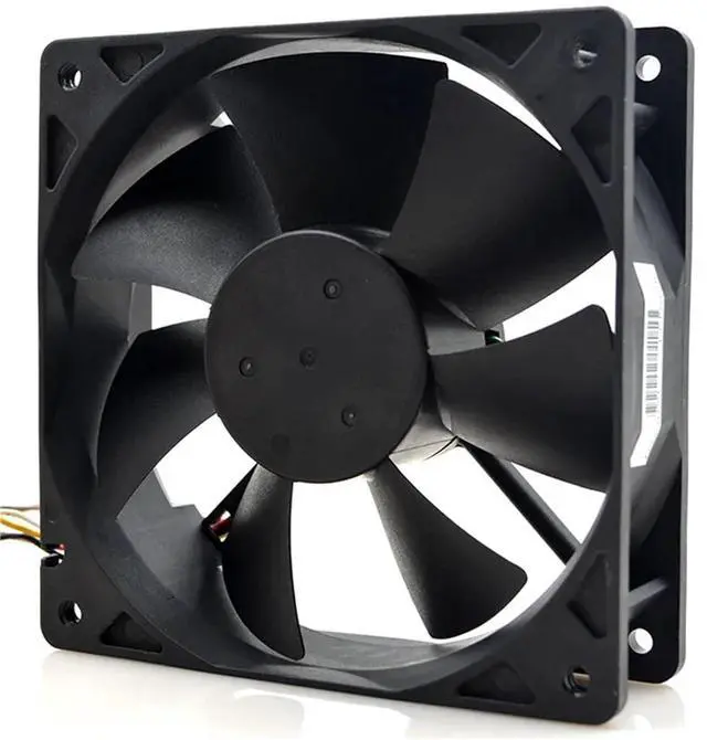 Alt view image 4 of 5 - 1pc for CHA12012CB-TA-F 12V 0.7A 6200RPM 12cm 12038 120x120x38mm Ball Bearing Cooling Fan