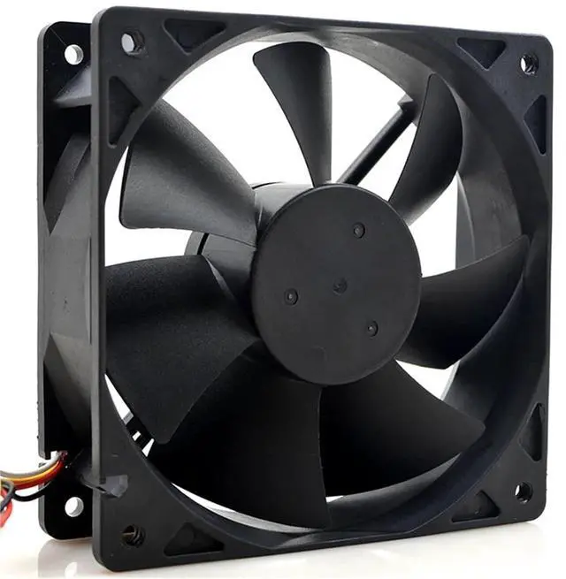 Alt view image 5 of 5 - 1pc for CHA12012CB-TA-F 12V 0.7A 6200RPM 12cm 12038 120x120x38mm Ball Bearing Cooling Fan