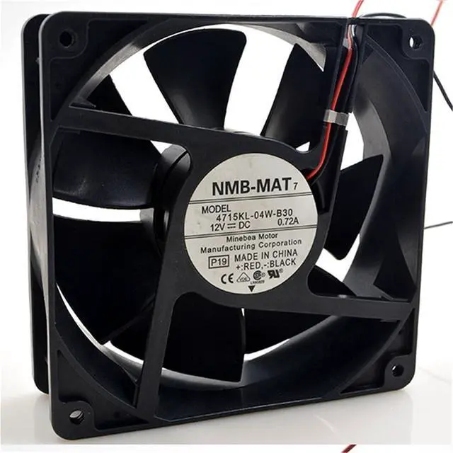 Alt view image 3 of 5 - 1pc for 4715KL-04W-B30 12cm 12038 120x120x38mm 8.6W 0.72A 3600RPM Double Ball Bearing Inverter Cooling Fan