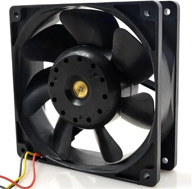 Alt view image 4 of 5 - 1pc for 109R1212H1131 12V 0.52A 6.24W 3900RPM 12cm 12038 120x120x38mm Frequency Converter Cooling Fan