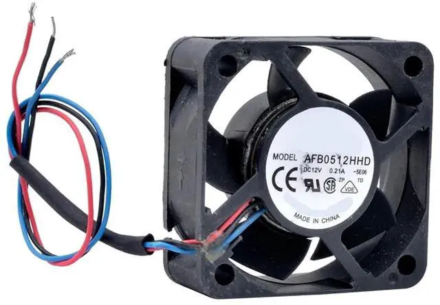 Main image of 1pc AFB0512HHD 5cm 50mm Fan 50x50x20mm DC12V 0.21A 3lines Double Ball Bearing High Air Volume Cooling Fan for Power