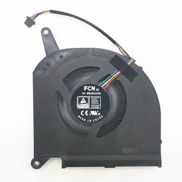 Alt view image 3 of 4 - CPU+GPU Cooling Fan Replacement for Gigabyte Aorus 15G 15P RX7P RX7G 2021 RTX30 17G XB XC XD AERO 15 OLED XB XD RP75SA Aero 17 XA HDR XB WA DC12V DFSCK22D05883Q DFSCM22716392Q FNGT FNGS (9.9mm Thick)