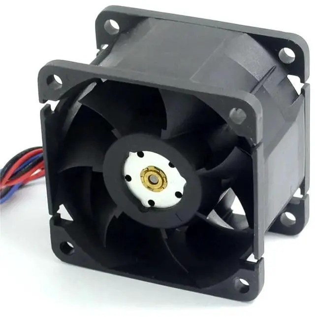 Alt view image 3 of 4 - 1pc 6cm Double Ball FFB0612EHE 6038 60mm 3 Wire Dual Ball Bearing Cooling Fan 12V 1.2A for 60 * 60 * 38mm