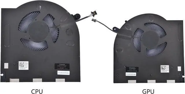 Alt view image 6 of 7 - Laptop Cooling Fan Laptop CPU GPU Cooler Radiators High Efficiency for M17 M17 P45E Computer Computer CPU Fan