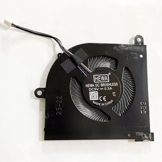 Alt view image 4 of 6 - Replacement CPU+GPU Cooling Fan for MSI Stealth 15M A11UEK 15M A11UEK-009 15M A11UEK-280 15M-A11UEKV 15M-A11SEK 15M-A11SDK MS-1562 MS-1563 DC 5V 1A Series BS5405HS-U4X BS5405HS-U4W