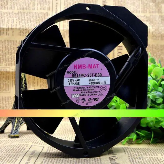 Alt view image 2 of 5 - Compatible for NMB-MAT 5915PC-23T-B30 230V 40-38W Cooling Fan